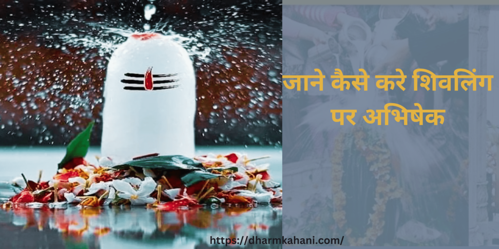 Shivling par abhishek rudrabhishek