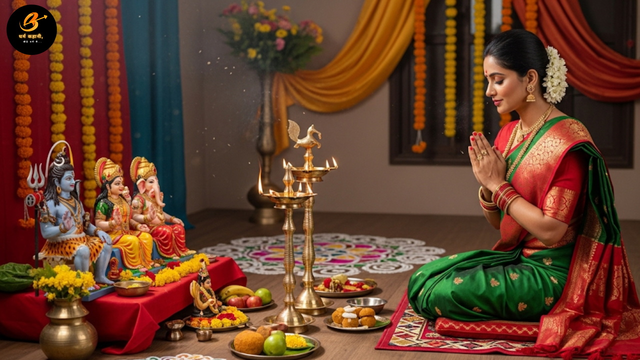 Hartalika teej 2025 : तिथि, मुहूर्त, पूजन सामग्री, विधि, कथा और महत्व