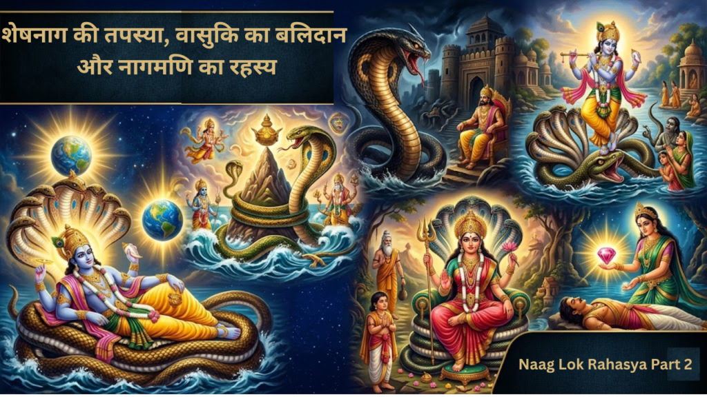 Naag Lok Rahasya Part 2 - शेषनाग की तपस्या, वासुकि का बलिदान और नागमणि का रहस्य